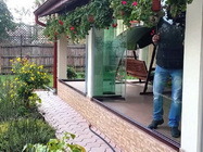 Inchideri terase sticla glisanta Bucuresti