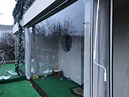 Shading Inchideri Terase cu Folie Transparenta