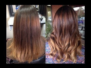 Ombre hair