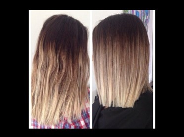 Ombre hair