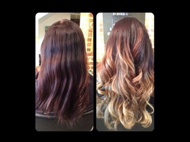 Ombre hair