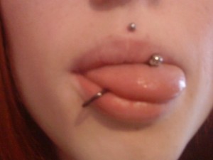 Piercing limba